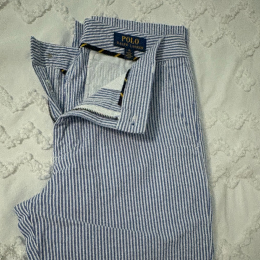 Polo by Ralph Lauren boys searsucker pants size 16